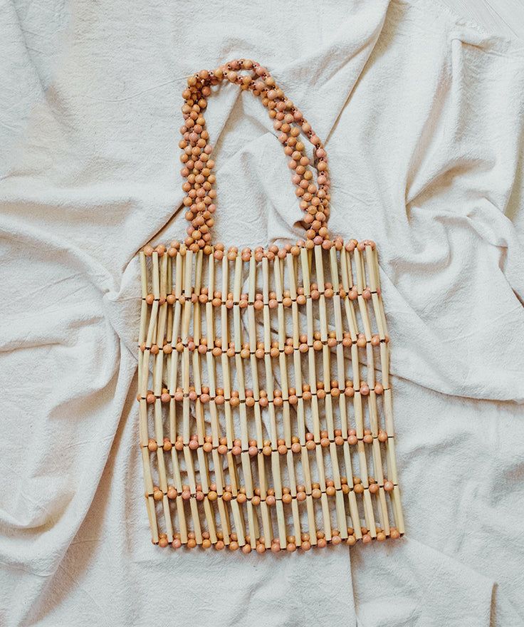 THE SEEDS - Wood Beaded Bags