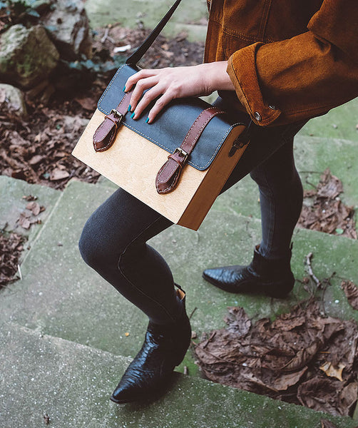 Wood satchel 2025