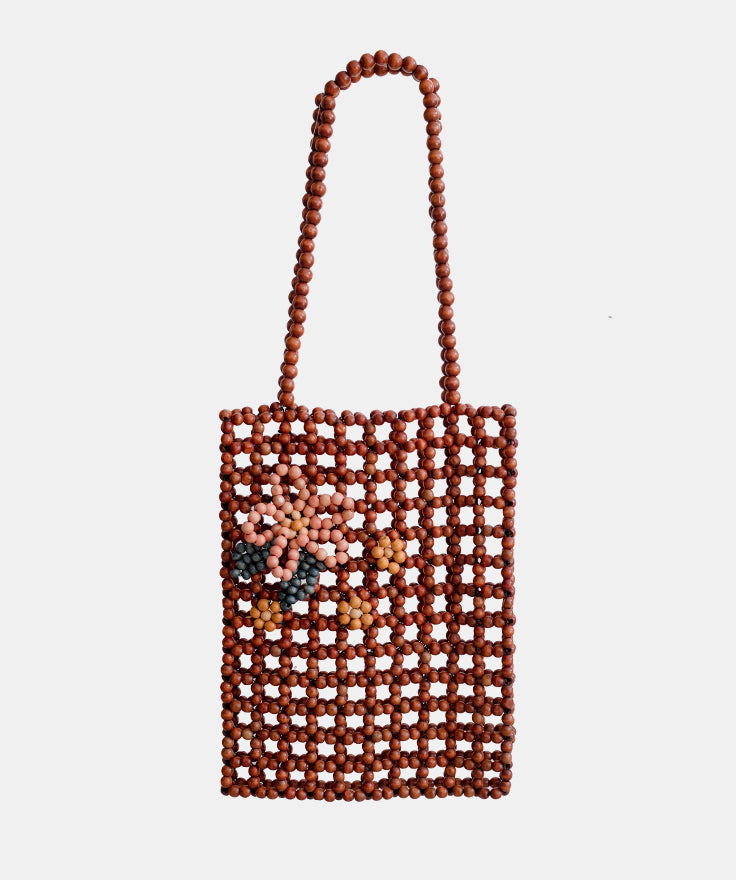 Wood Beads Spring Bag – GRAV GRAV